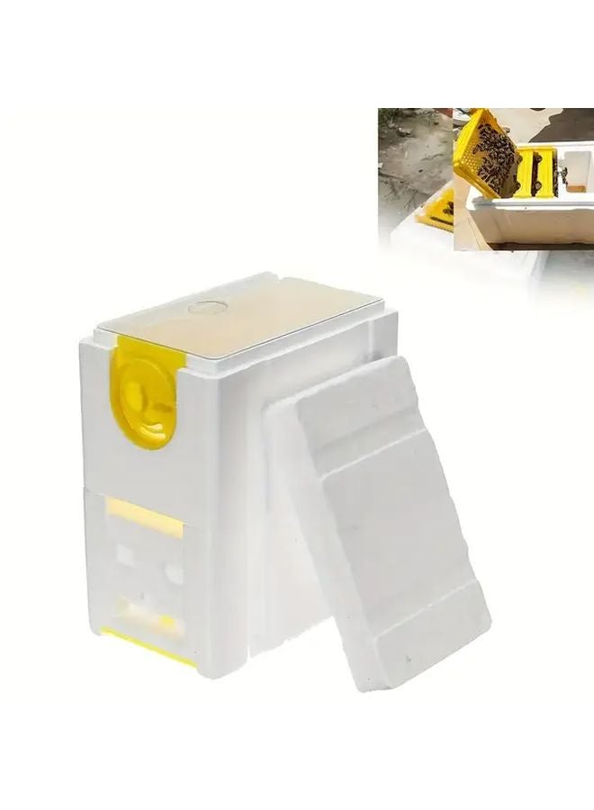 2 Layer Beehive With Observation Window Honey Storage Box Plastic Beekeeping Kit - Image 3