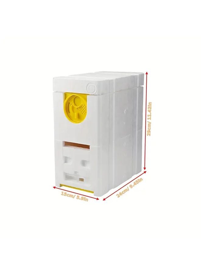 2 Layer Beehive With Observation Window Honey Storage Box Plastic Beekeeping Kit - Image 4