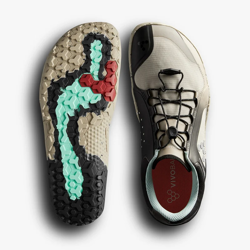 VIVOBAREFOOT PRIMUS TRAIL III ALL WEATHER FG MENS PEBBLE