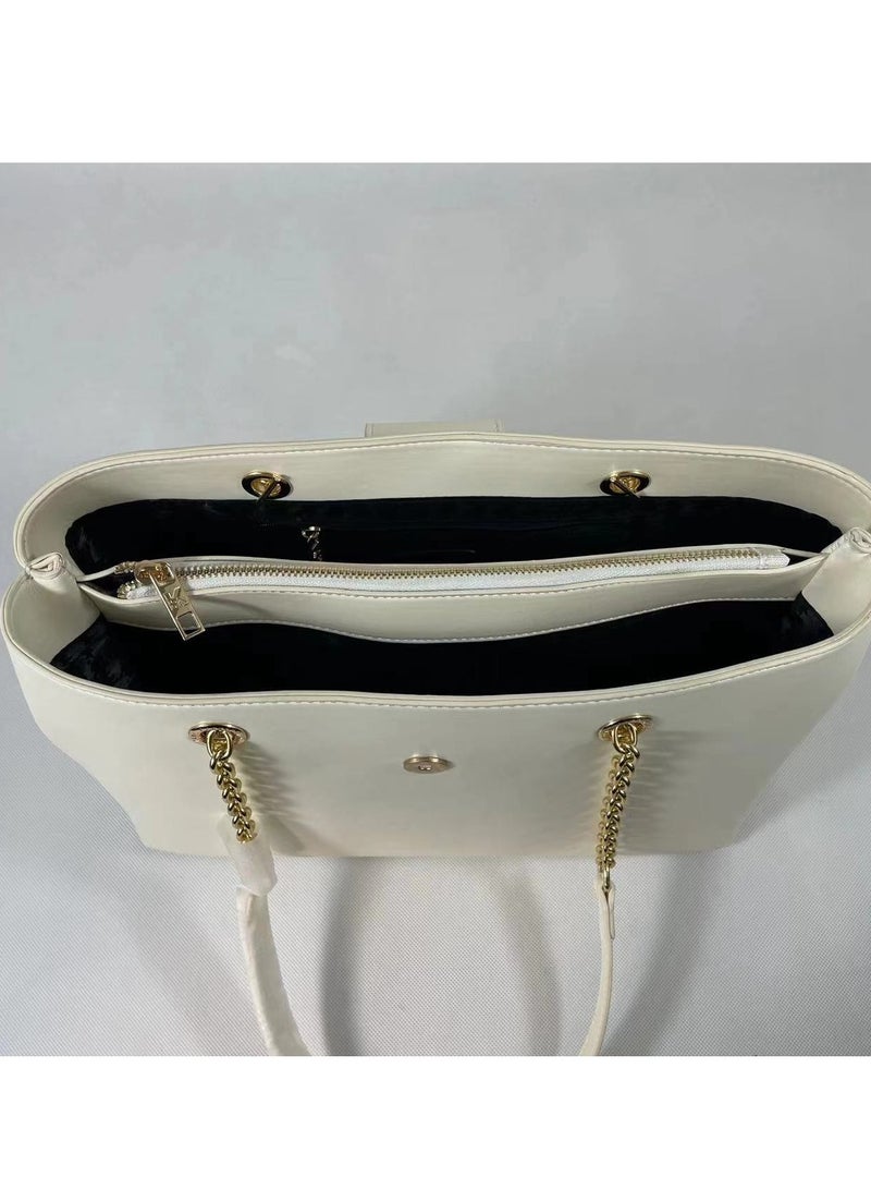 Karl Lagerfeld Paris Karl Lagerfeld Paris Signature Fan leather tote bag  - Image 2