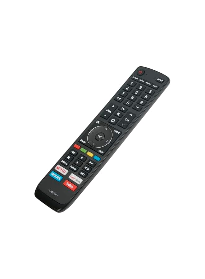 TIGER EN3V39H Replacement Remote Compatible with Hisense TV 55EU6070 55H6080E 55R6E 55R6040E 55R6000 55R6000E 55H6E - Image 3
