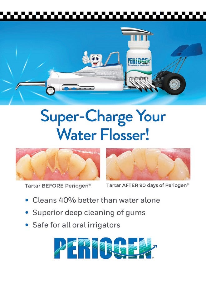 Periogen Complete Oral Health Rinse (Hint Of Mint) The Only Product In The World Clinically Proven To Reduce Dental Tartar Buidup - Image 2
