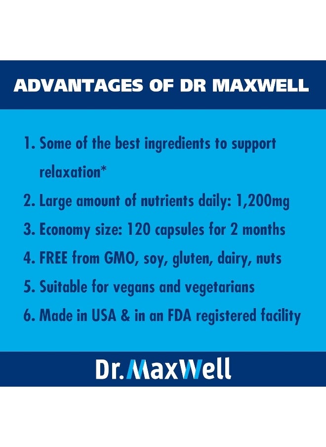Dr. Maxwell Dr. Maxwell Cortisol Manager Supplement  - Image 4
