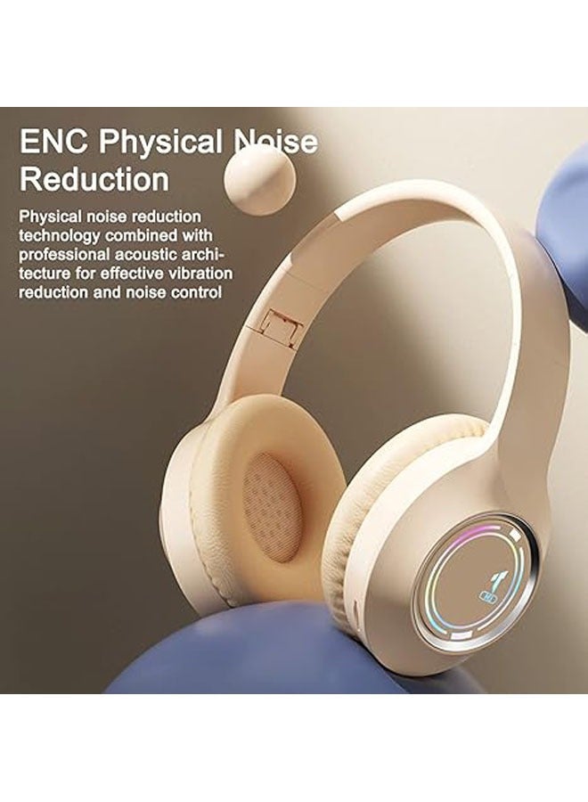General Bluetooth headset wireless 3 modes, wired/card/bluetooth, noise cancelling headphones with multi-function button, Bluetooth V5.3, support all Bluetooth devices, 1 hour charging 10 hours playback  - Image 2