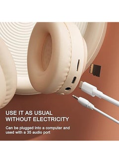 General Bluetooth headset wireless 3 modes, wired/card/bluetooth, noise cancelling headphones with multi-function button, Bluetooth V5.3, support all Bluetooth devices, 1 hour charging 10 hours playback  - Image 5