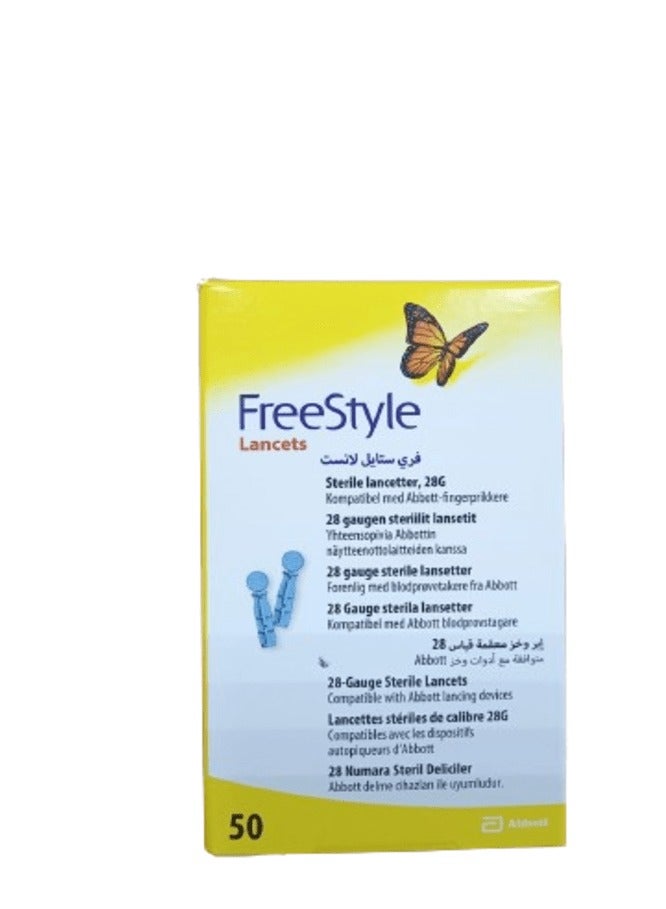 general Freestyle safety Lancets 50s