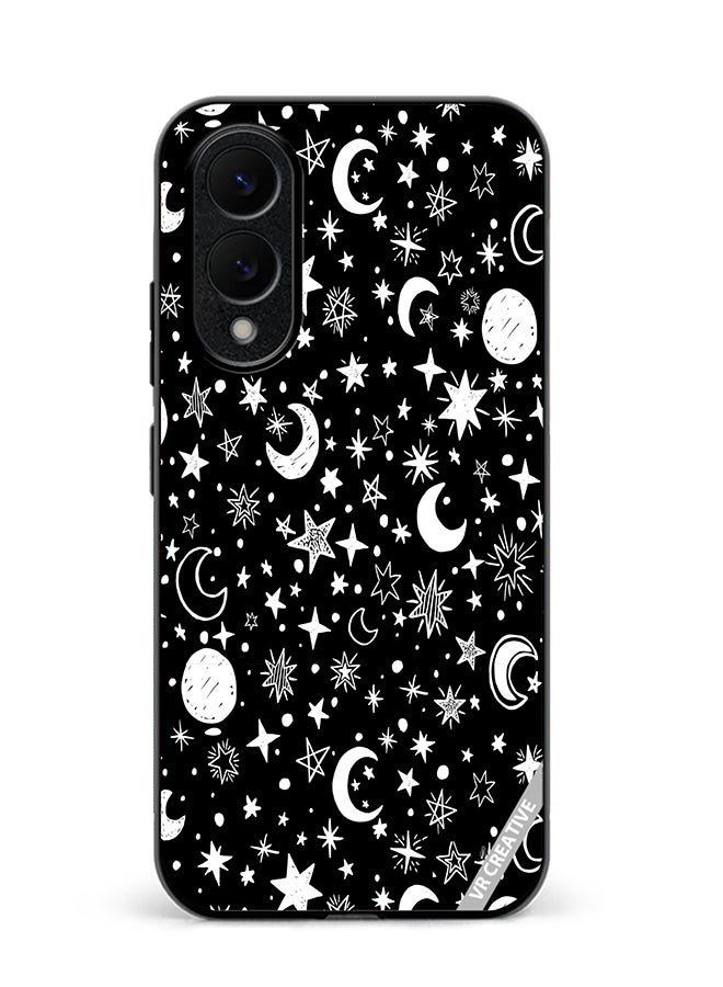 Protective Case Cover For Samsung Galaxy S25 Edge Layer Design Multicolour