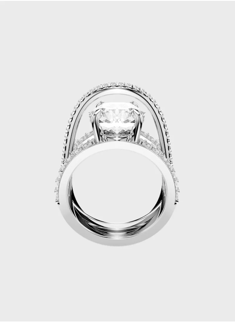 سواروفسكي Hyperbola Stone Detail Single Ring