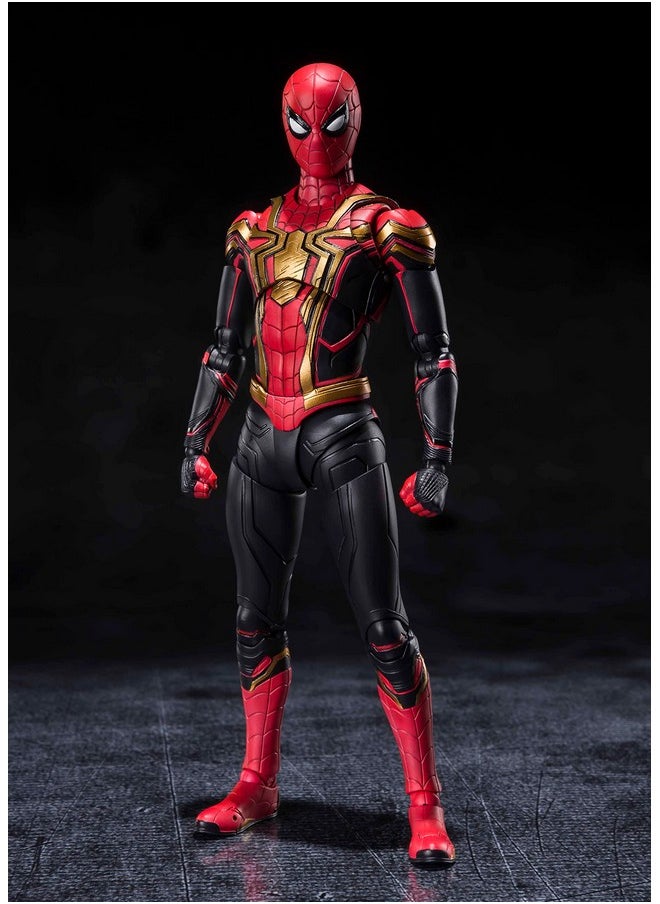 Tamashii Nations - - Spider-Man: No Way Home - Spider-Man [Integrated Suit] Final Battle Edition, Bandai Spirits S.H.Figuarts Action Figure - Image 1