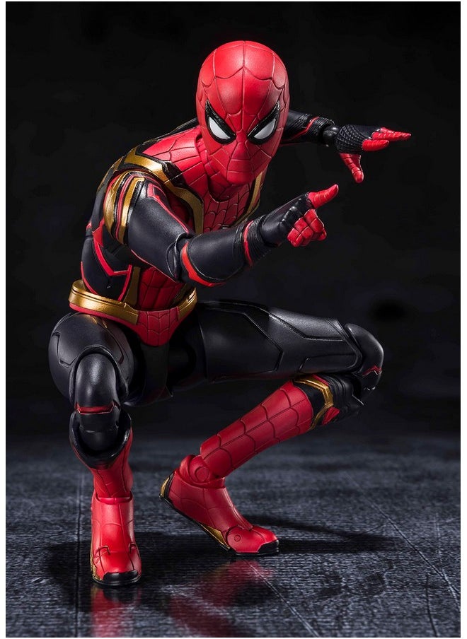 Tamashii Nations - - Spider-Man: No Way Home - Spider-Man [Integrated Suit] Final Battle Edition, Bandai Spirits S.H.Figuarts Action Figure - Image 1