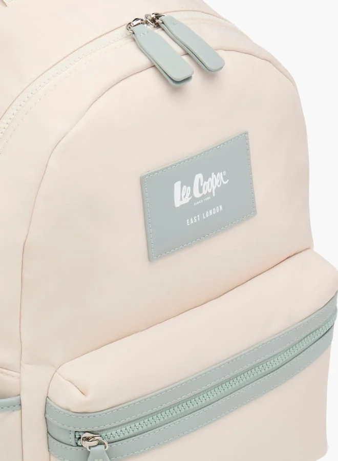 لي كوبر Women Solid Backpack with Zip Closure and Adjustable Straps - 31x15x41 cm