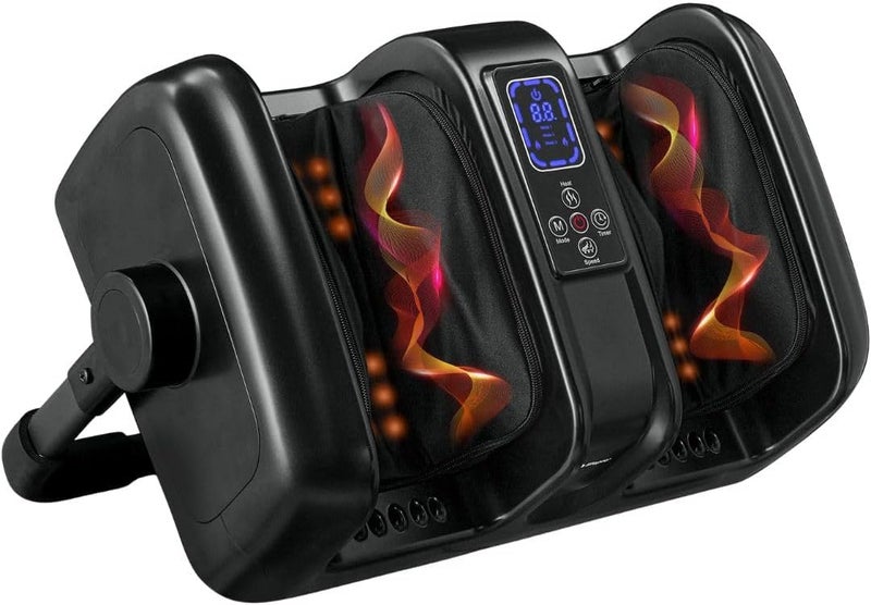LifePro Foot Massager with Heat  SoleSerene Shiatsu Foot and Calf Massager Electric Machine with Remote Control for Feet Ankles and Arms - Image 1
