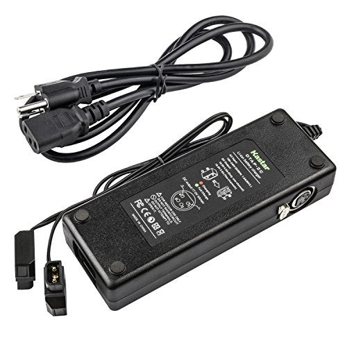 Kastar Dual D-Tap Super Fast Charger with 4-pin XLR DC Output Adapter for Sony V Mount, V Lock Broadcast Battery, Anton Bauer Gold Mount, Red One MX, F3 FS700, 5D2, 5D3, D3, D700 and D800 - Image 1