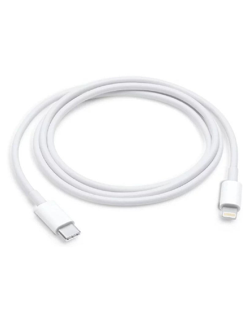 Yuwell iPhone Charger 20W USB-C Power Adapter With Type-C To Lightning Cable White iPhone Fast Charger  - Image 3
