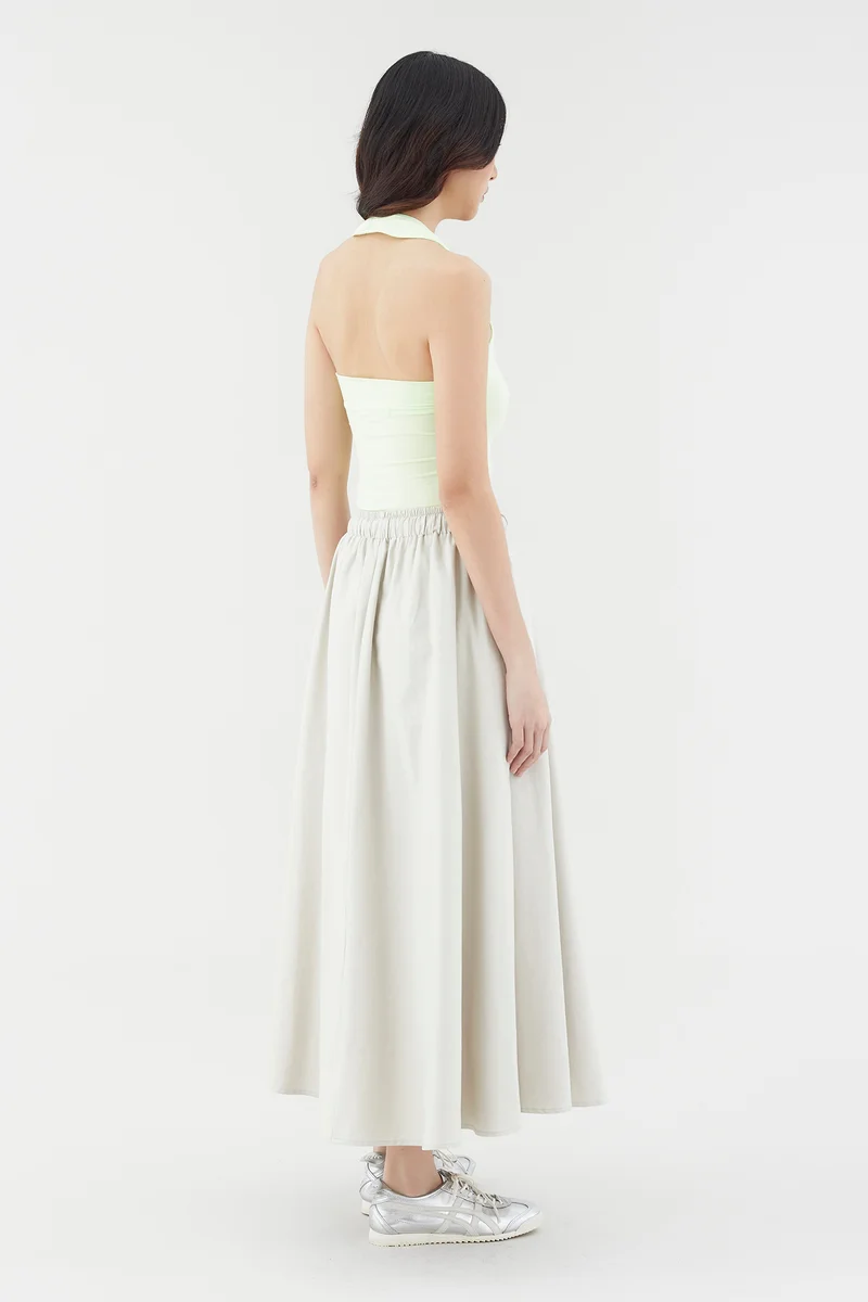 The Editor's Market Felerie Drape Halter Top