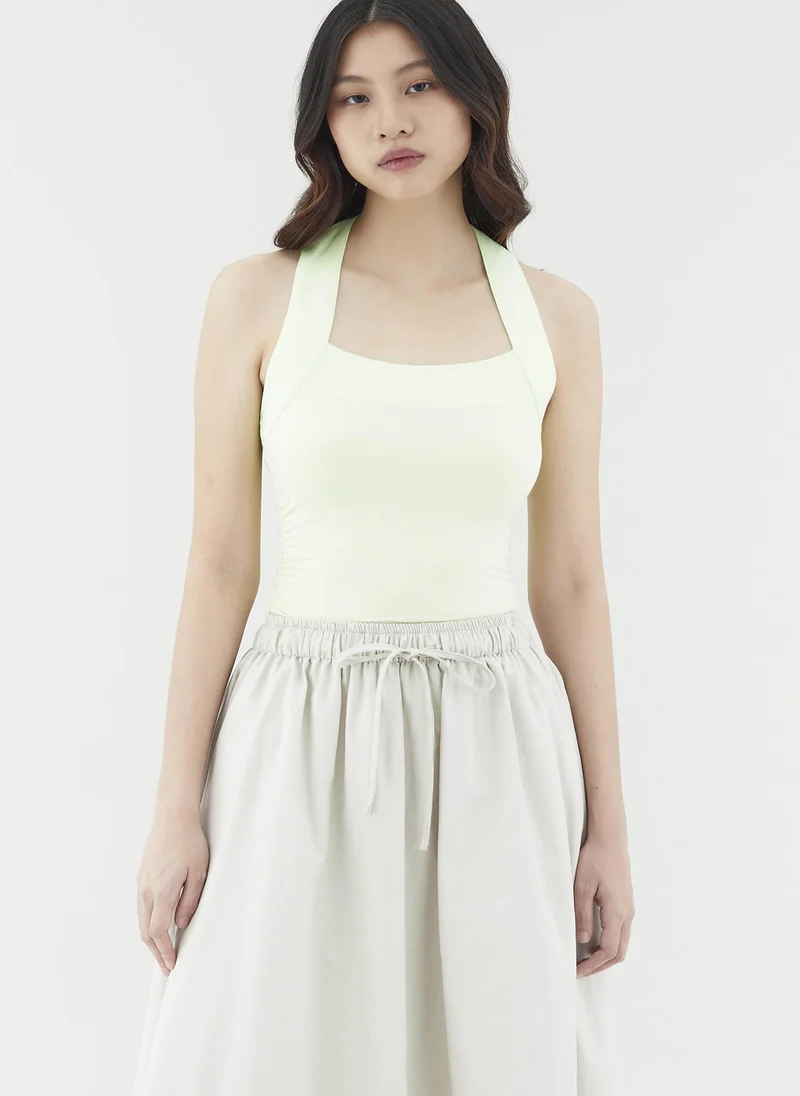 The Editor's Market Felerie Drape Halter Top