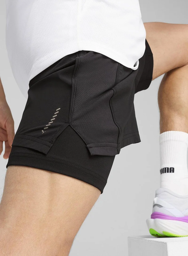 PUMA  2In1 Run Velocity Shorts for Men | Best Price UAE
