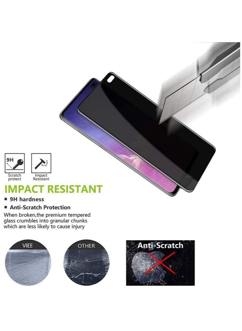 vesus (2 Pack)Privacy Screen protector compatible with Samsung Galaxy S20 Screen Protector Tempered Glass [Anti-Glare][HD Full Coverage][Easy Installation][Scratch Resistant][9H Hardness] - Image 2