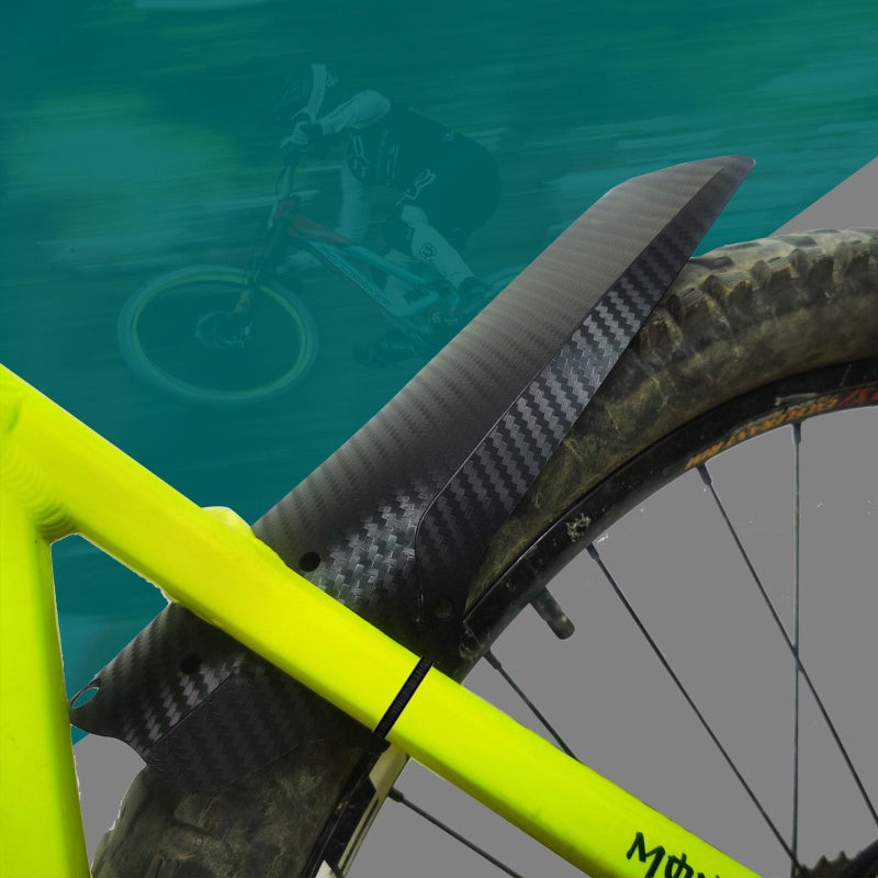 Colorful Removable Road Bike Mudguard Front Rear Tire Wheel Cycling Part - Image 3