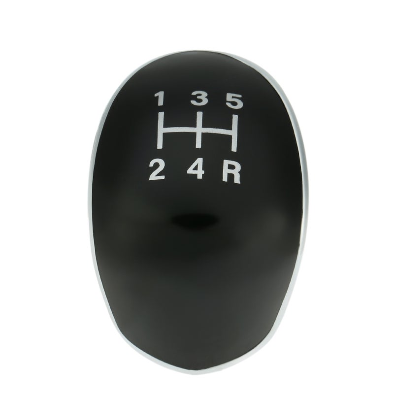 5 Speed Gear Knob Badge Emblem Cap Knob Cover Insert Replacement for Ford Fiesta Focus - Image 1