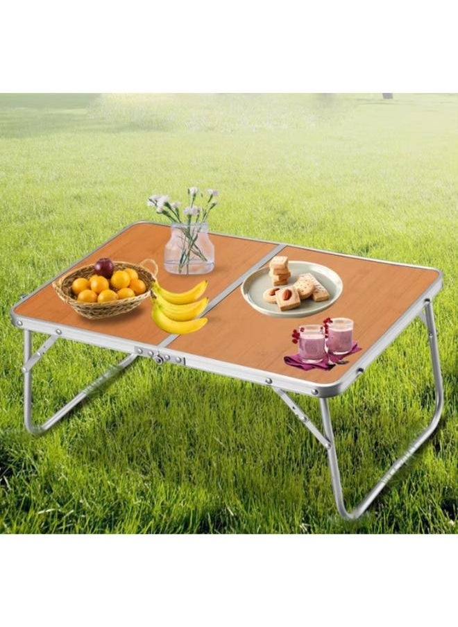 Generic - Portable Outdoor Folding Table Camping Hiking Fishing Picnic Table Waterproof Folding Table No: table 60*40 - Image 1