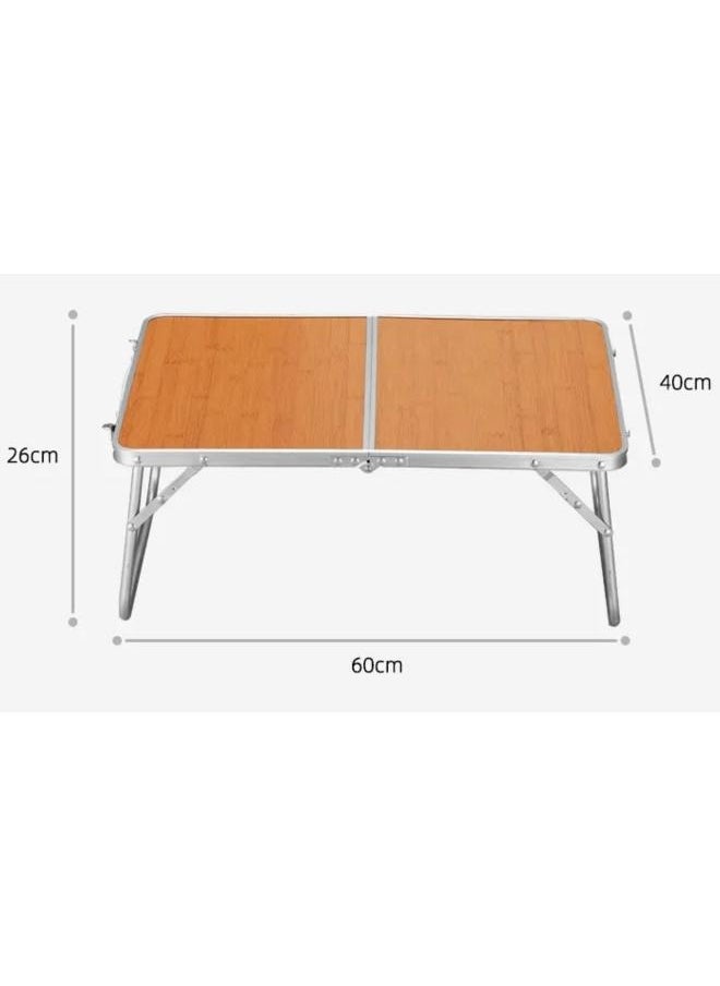Generic - Portable Outdoor Folding Table Camping Hiking Fishing Picnic Table Waterproof Folding Table No: table 60*40 - Image 1