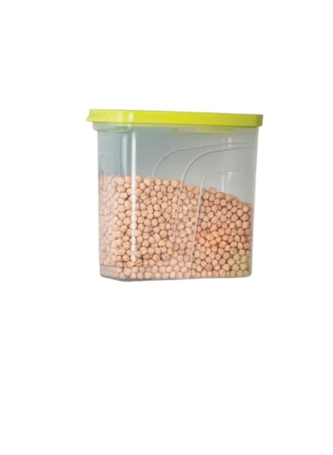 2.75L Bean Storage Canisters - Stylish design with a sliding lid, made of high quality, healthy plastic L - Image 1