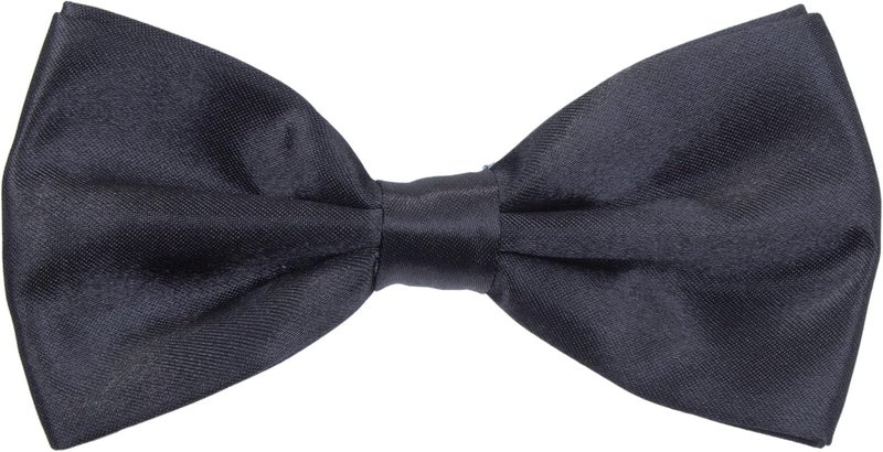 Kajeer Boys Children Formal Bow Ties - 6 Pack of Solid Color Adjustable Pre Tied Bowties - Image 2