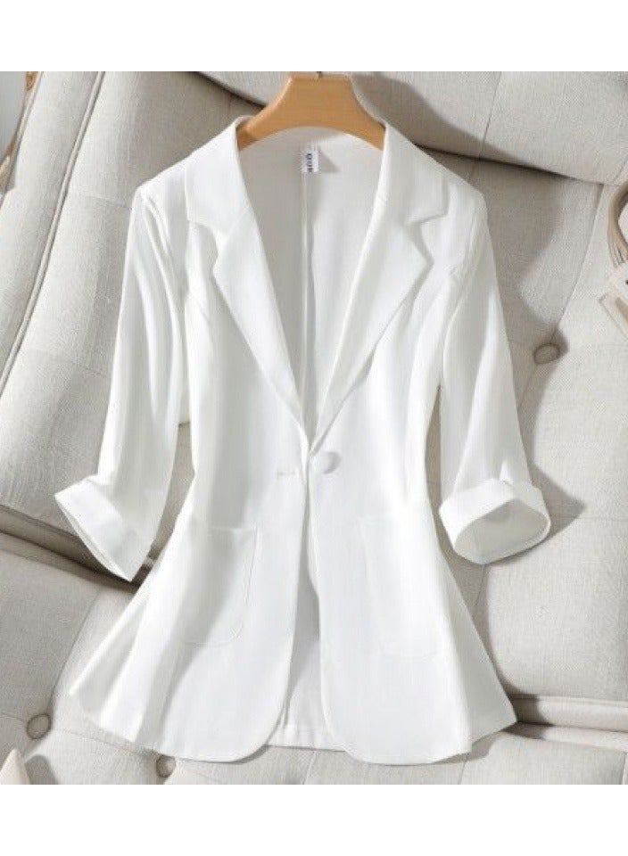 KUYING Casual And Fashionable Thin Suit Jacket  - Image 1