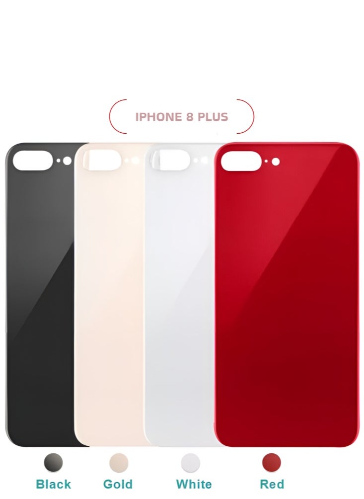 M.H.Q IPHONE 8 PLUS WHITE BACK COVER 