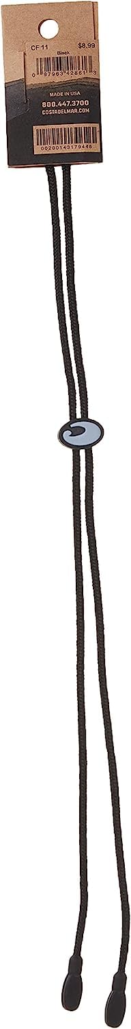 Costa Del Mar Costa Fathom Cord, Black, 28in  - Image 5