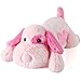 meowtastic Pink Dog Weighted Stuffed Animals 22 Inch 45 Pounds Weighted Plush Dog Stuffed Animals Big Stuffed Dog Plush Pillow Cute Plush Toys Gifts for Kids Adults 22 45 lbs - Image 2