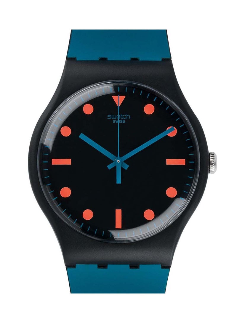 Swatch Men Non Slip Quartz Movement Water Resistant Wrist Watch - 36 Mm - Image 3