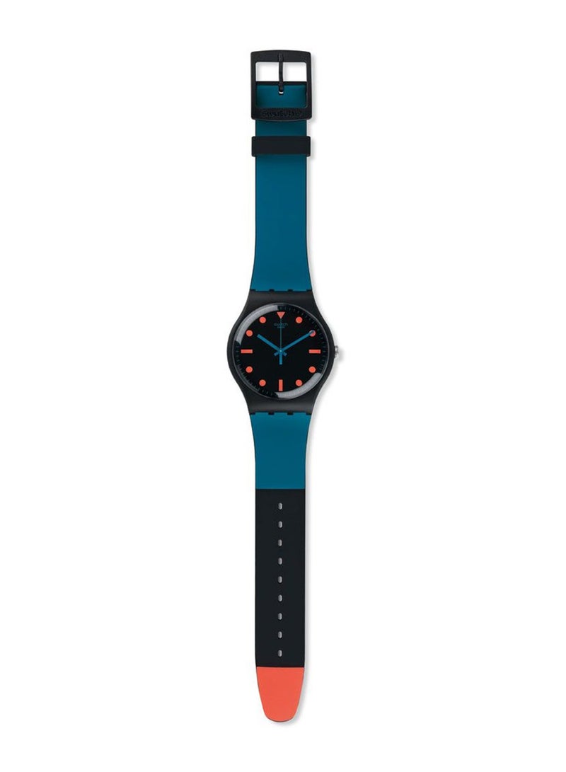Swatch Men Non Slip Quartz Movement Water Resistant Wrist Watch - 36 Mm - Image 2
