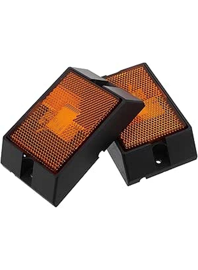 Super Bright Red LED Side Marker Lights For Trucks Trailers Turn Signal Indicator Lamps - Image 1