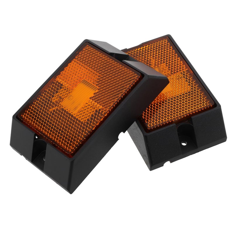 Super Bright Red LED Side Marker Lights For Trucks Trailers Turn Signal Indicator Lamps - Image 2