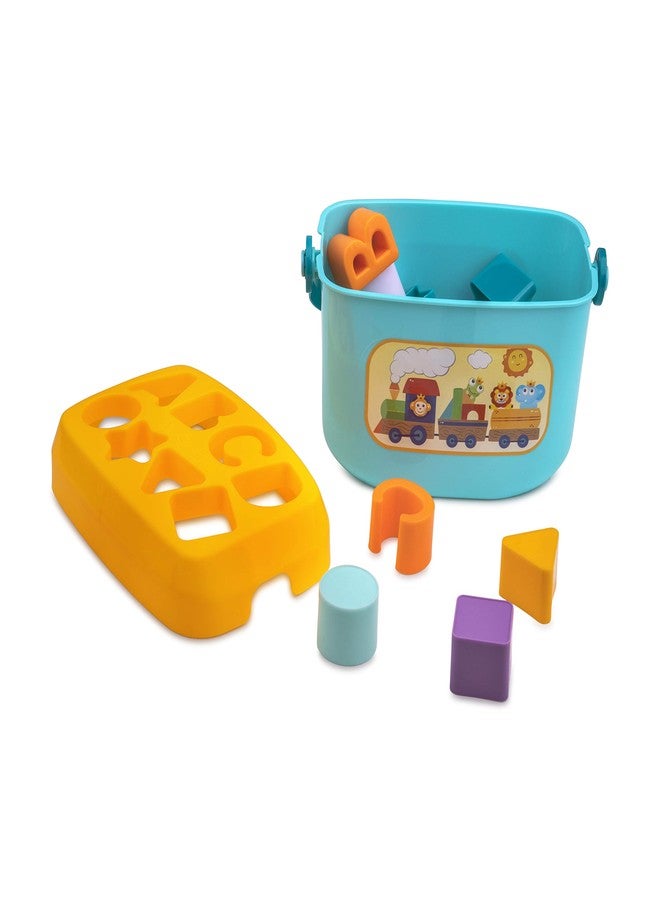 PLAYKIDIZ Playkidz Shape Sorter Baby and Toddler Toy, ABC and Shape Pieces, Sorting Shape Game, Developmental Toy for Children 18 Months+ - Image 3