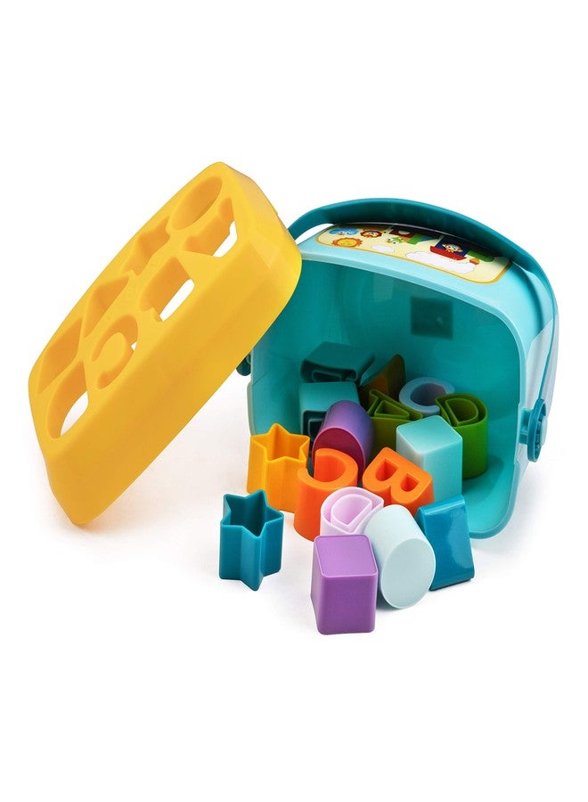 PLAYKIDIZ Playkidz Shape Sorter Baby and Toddler Toy, ABC and Shape Pieces, Sorting Shape Game, Developmental Toy for Children 18 Months+ - Image 5