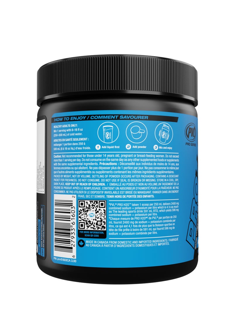PVL Pro Series PROH2O 255g Arctic Breeze Electrolytes - Image 3
