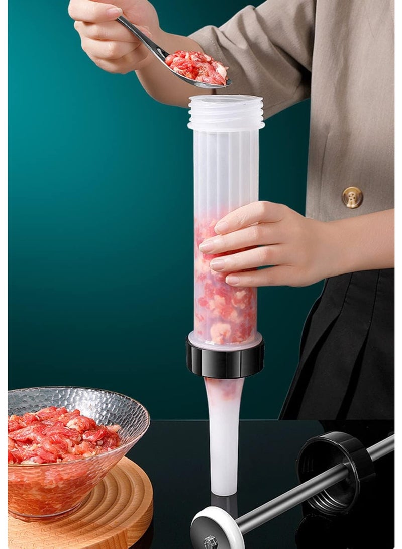 Hand Operated Salami Maker -Sausage Filling Machine -Household Sausage Filler-Homemade Sausage Filling Machine Easily Make Various Sausages at Home - Image 3
