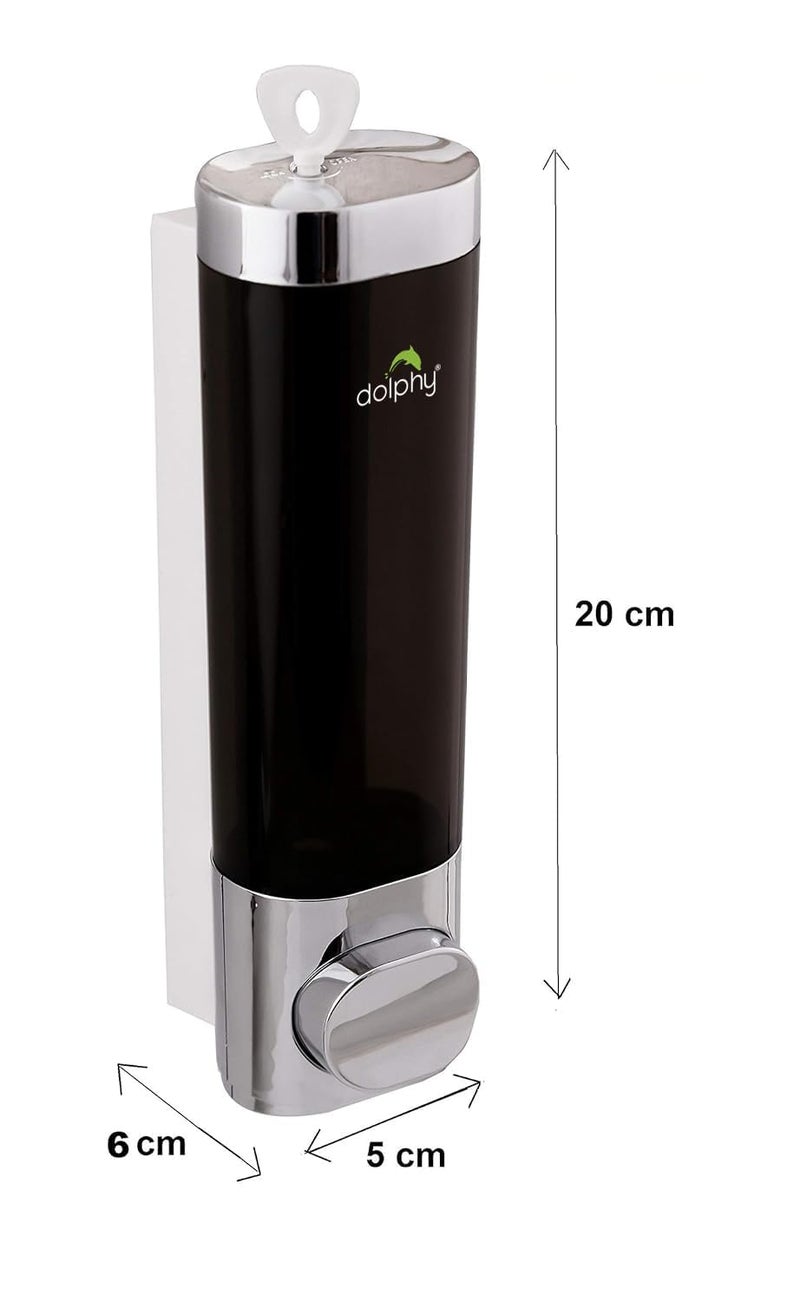 DOLPHY Plastic Automatic Hand Dryer With Liquid Soap Dispenser - Black, 300 Ml - Image 5