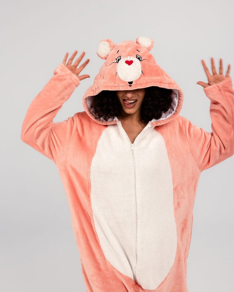 In Your Shoe Pink Bear Onesie - Image 1