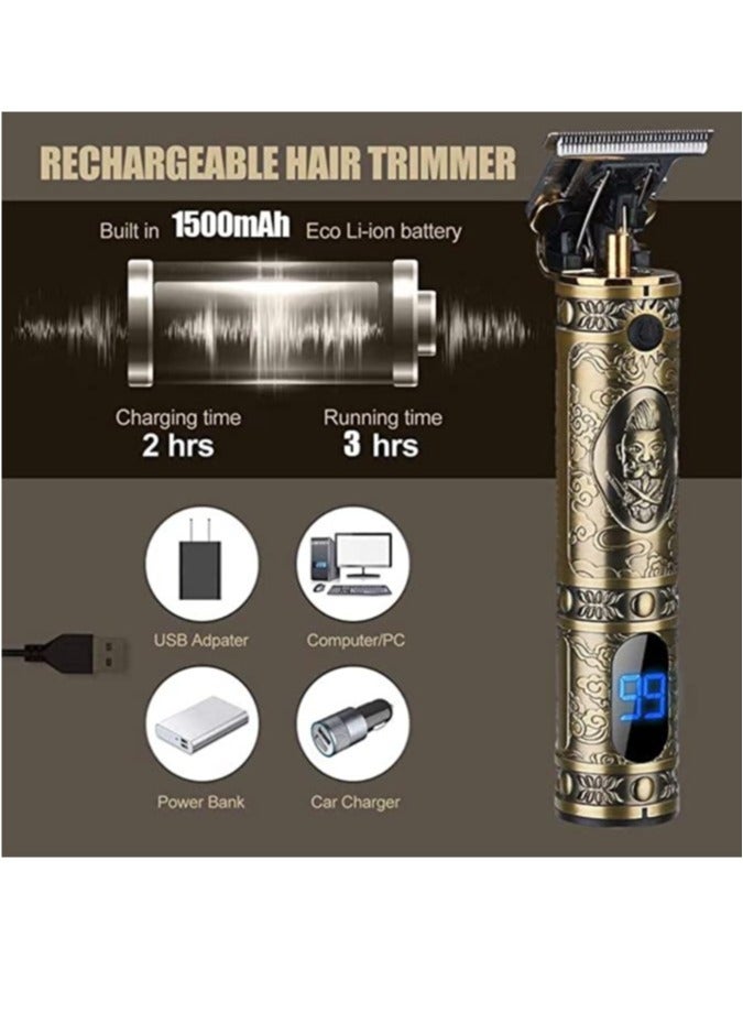 إلترازون Men's Clipper Cordless Hair Clippers, Beard Trimmer Hair Clippers for Men, Professional Cordless Hair Trimmer - Image 5