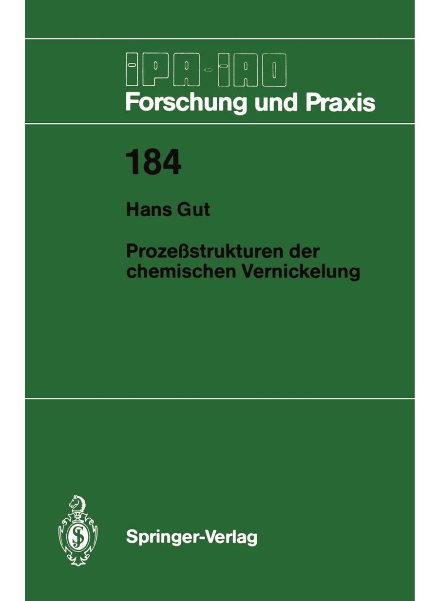 Prozeßstrukturen der chemischen Vernickelung 