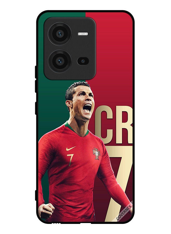 Covernex Protective Case Cover For vivo V25 Cristiano Ronaldo Portugal Team Collection - Image 1