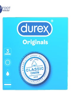 Durex Play Passion Items Personal Care Originals Condoms 3’S 