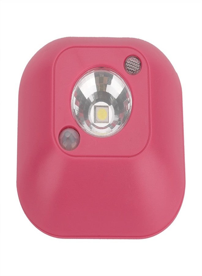 JERN LED Wireless Infrared Motion Sensor Wall Emergency Wardrobe Cabinet Night Lamp (Pink) - Image 2