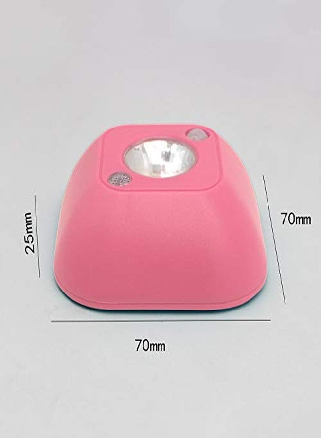 JERN LED Wireless Infrared Motion Sensor Wall Emergency Wardrobe Cabinet Night Lamp (Pink) - Image 4