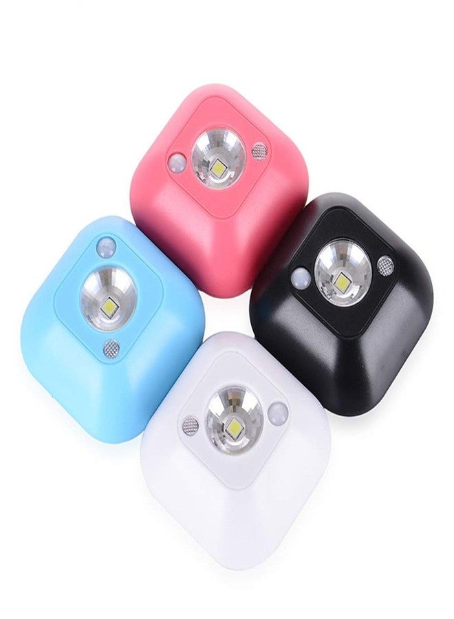 JERN LED Wireless Infrared Motion Sensor Wall Emergency Wardrobe Cabinet Night Lamp (Pink) - Image 5