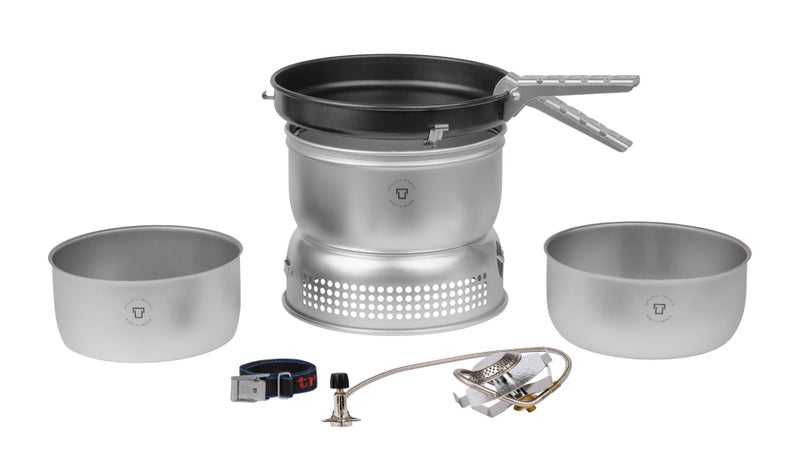Trangia 25-23 Duossal 2.0 Camping Stove Kit with Stainless Steel Lined Pans - Image 2